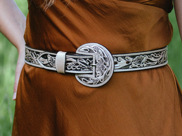 The {Beverly} Tooled Belt