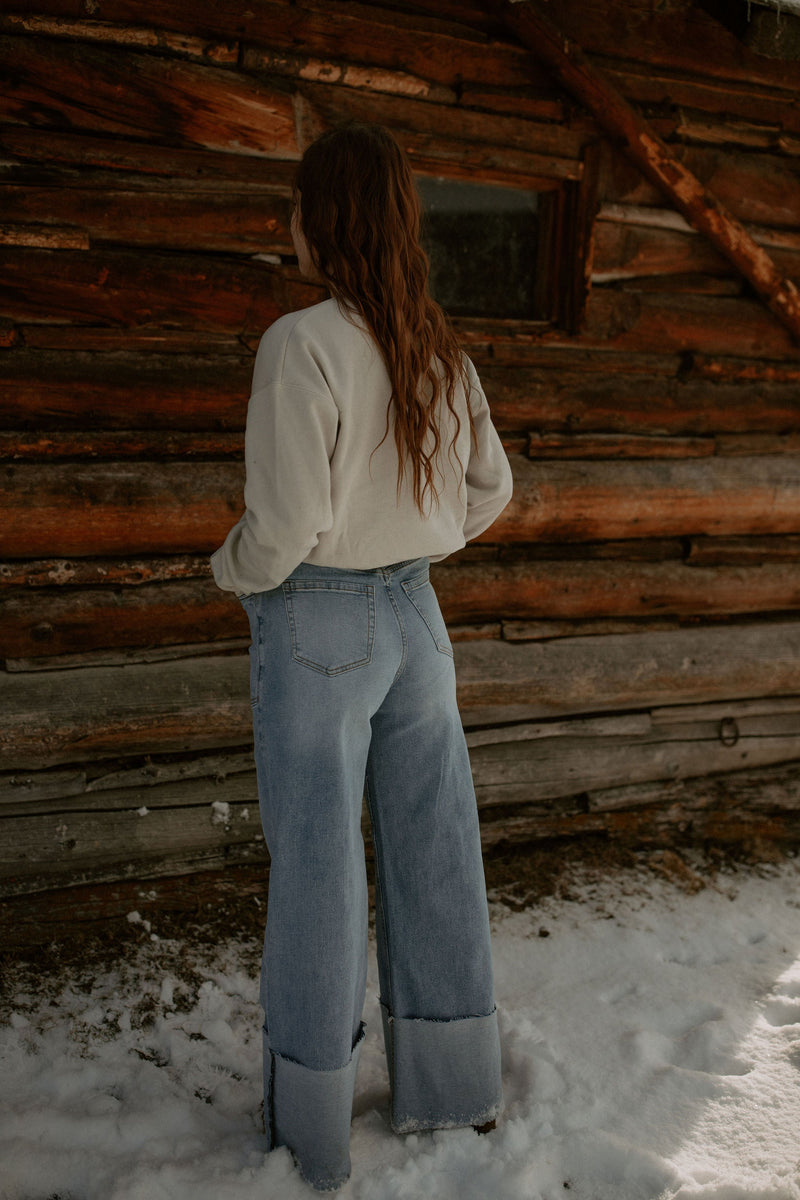 The {Landry} Wide Leg Jeans