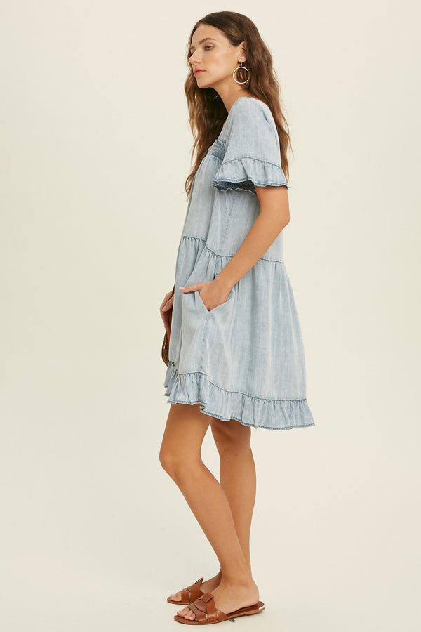 The {Riverton} Denim Dress