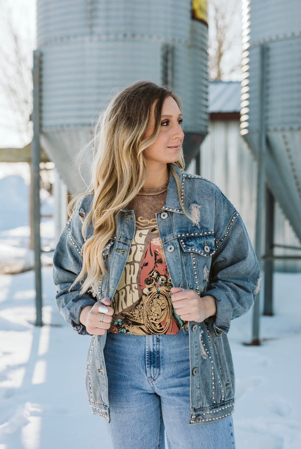 The {Cash} Denim Jacket