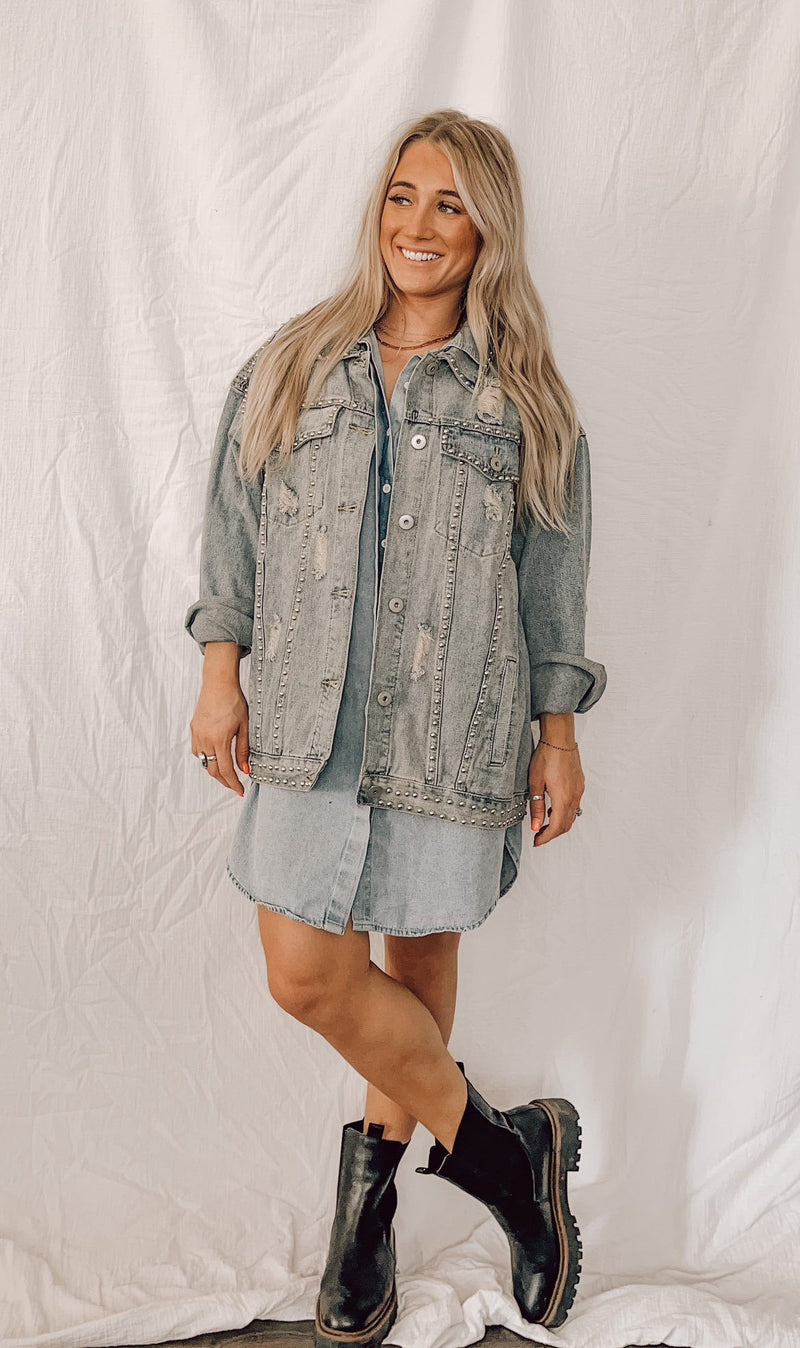 The {Cash} Denim Jacket