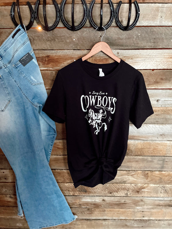 The {Long Live Cowboys} Graphic Tee