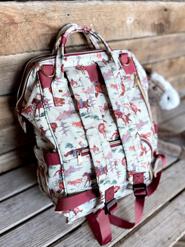 The {Buckaroo} Diaper Bag