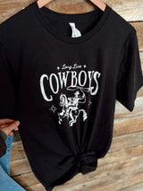 The {Long Live Cowboys} Graphic Tee