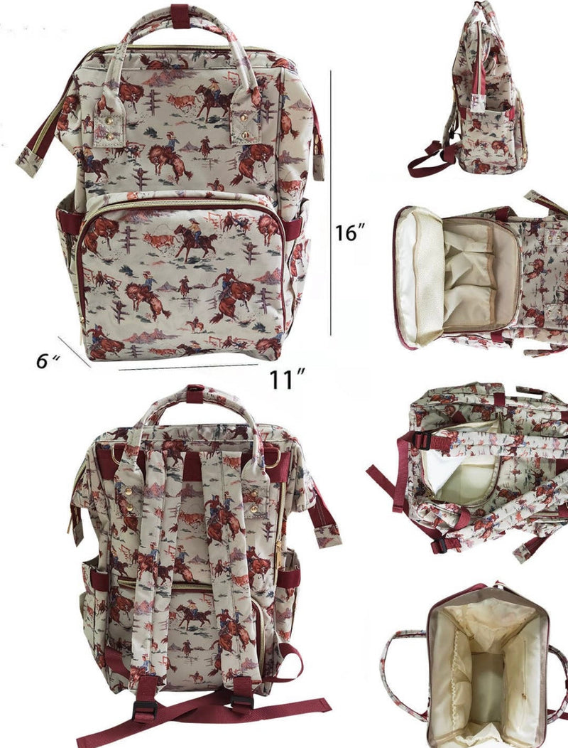 The {Buckaroo} Diaper Bag